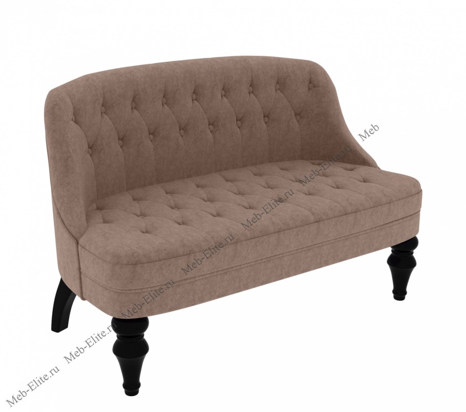 Бежевый диван трехместный