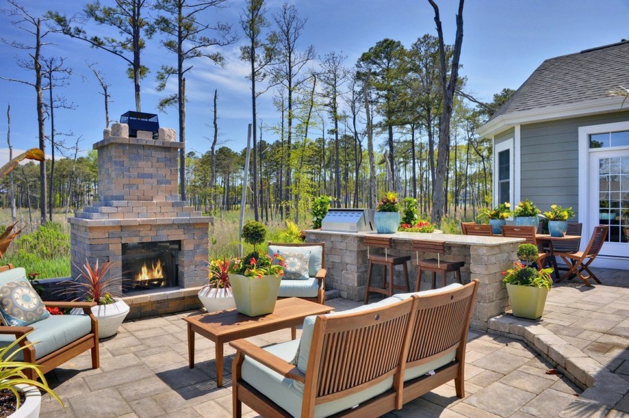 Кухня на дачном участке