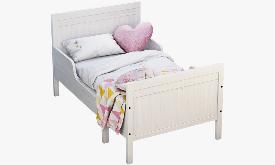 Детская кровать ikea миннен