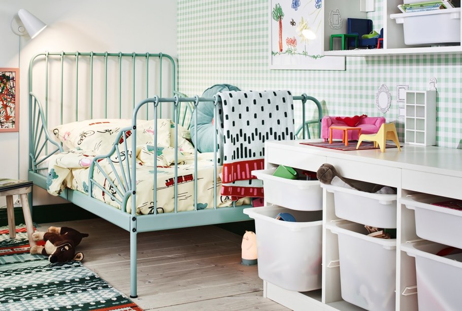 Детская кровать икеа с бортиком Гулливер