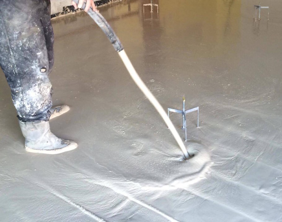 Жидкая стяжка пола