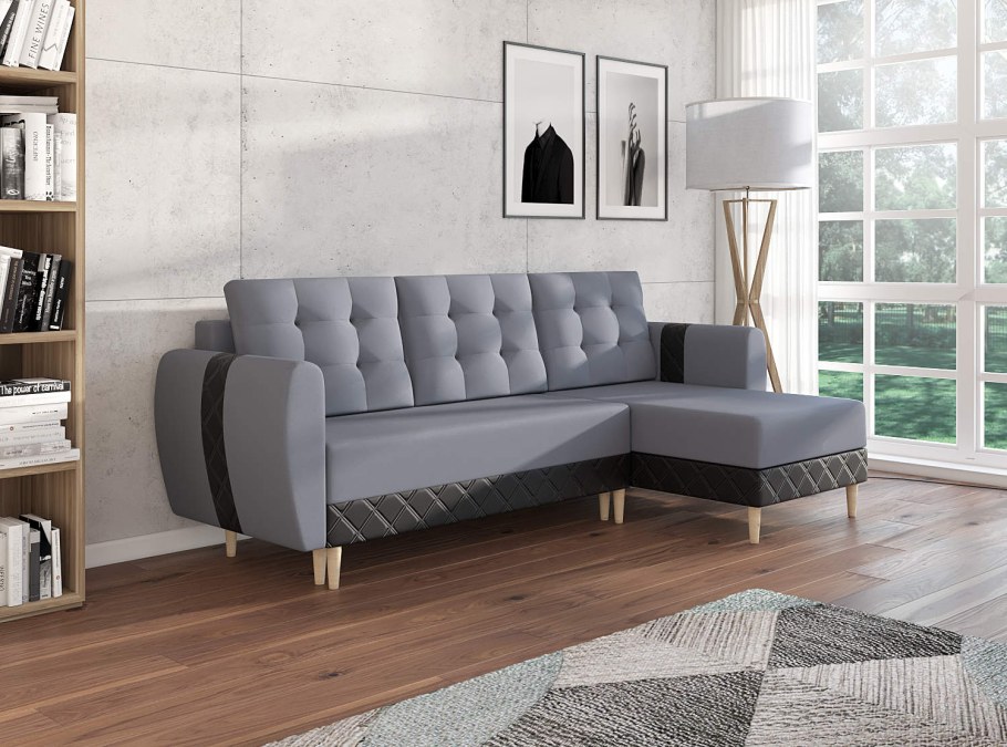 Диван в скандинавском стиле в интерьере