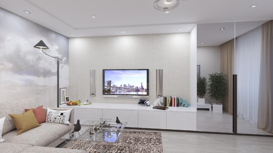 Комната после ремонта