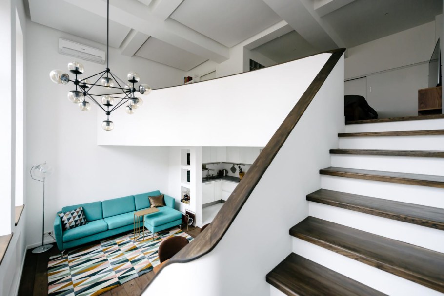 Двухуровневая квартира студия 30 кв2