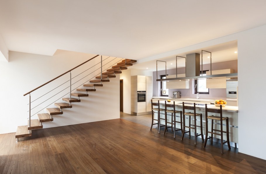 Интерьер двухуровневой квартиры 60 кв.м