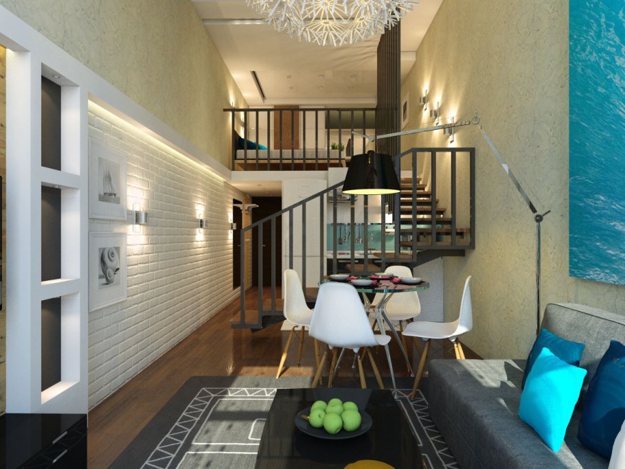 Второй этаж в гостинке