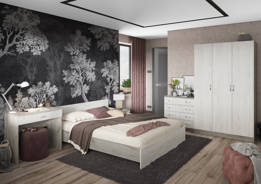 Спальный гарнитур Бася Стендмебель