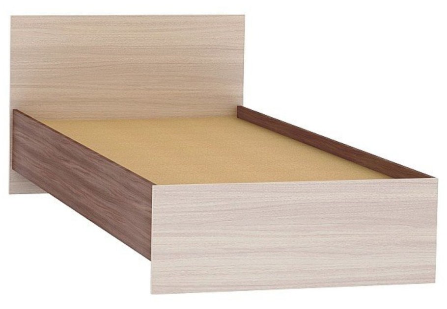 Бася кровать 160 с прикроватным блоком Анкор Стендмебель