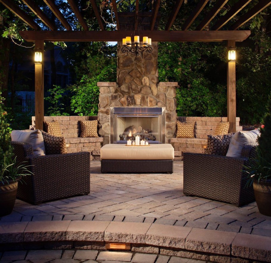 Летняя кухня патио терраса беседка