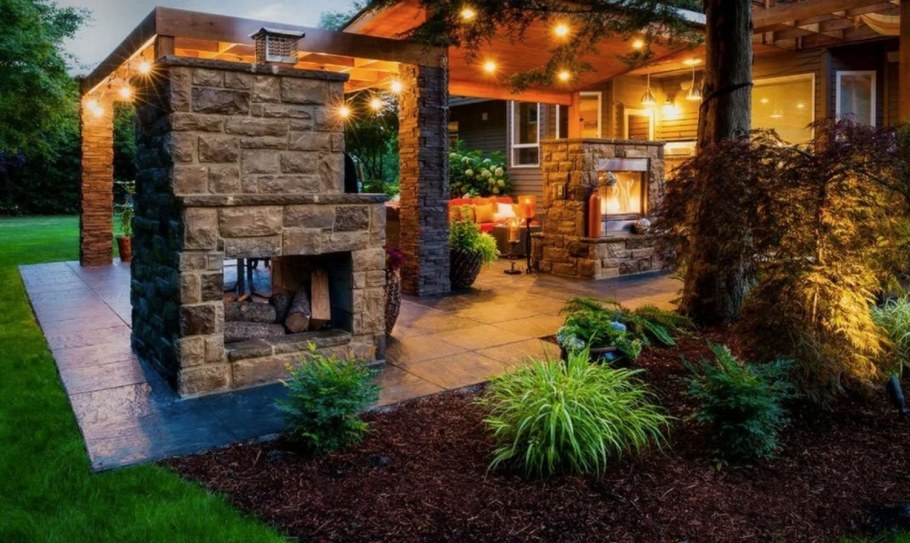 Барбекю под крышей