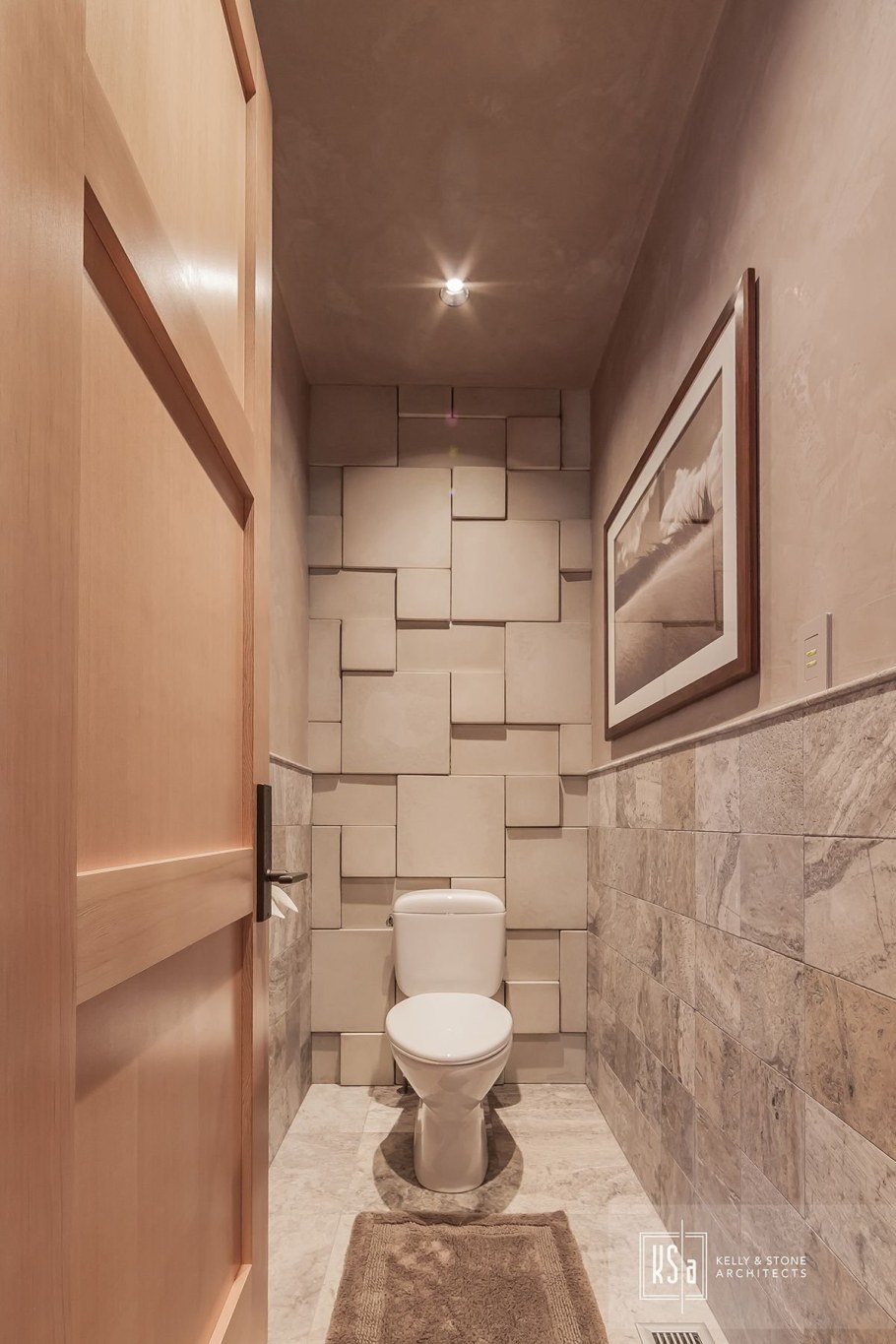 Дизайн маленького туалета