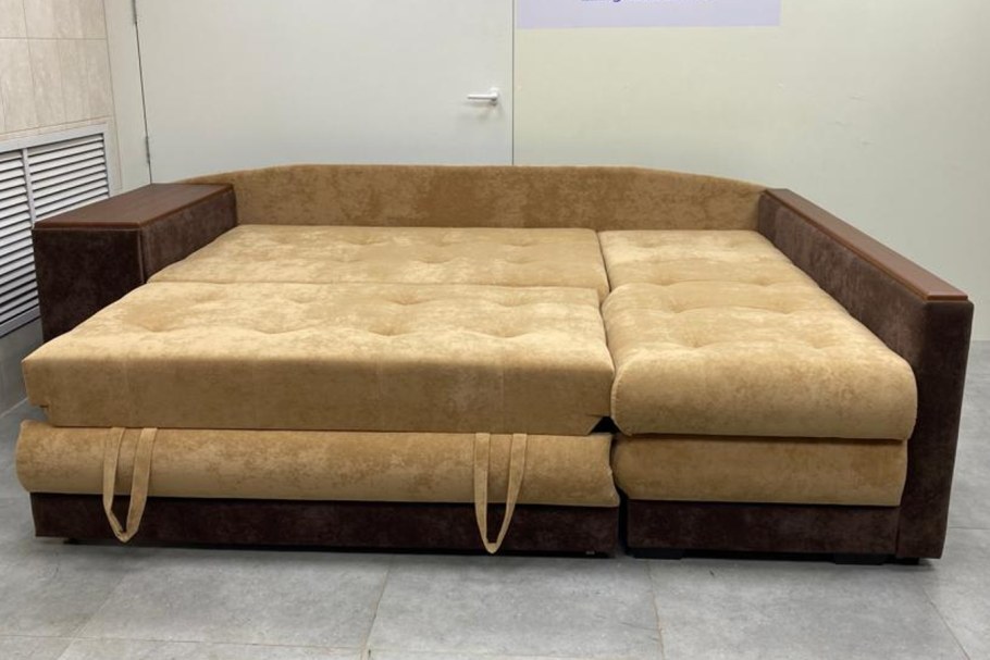 Диван угловой Эвита бежевый