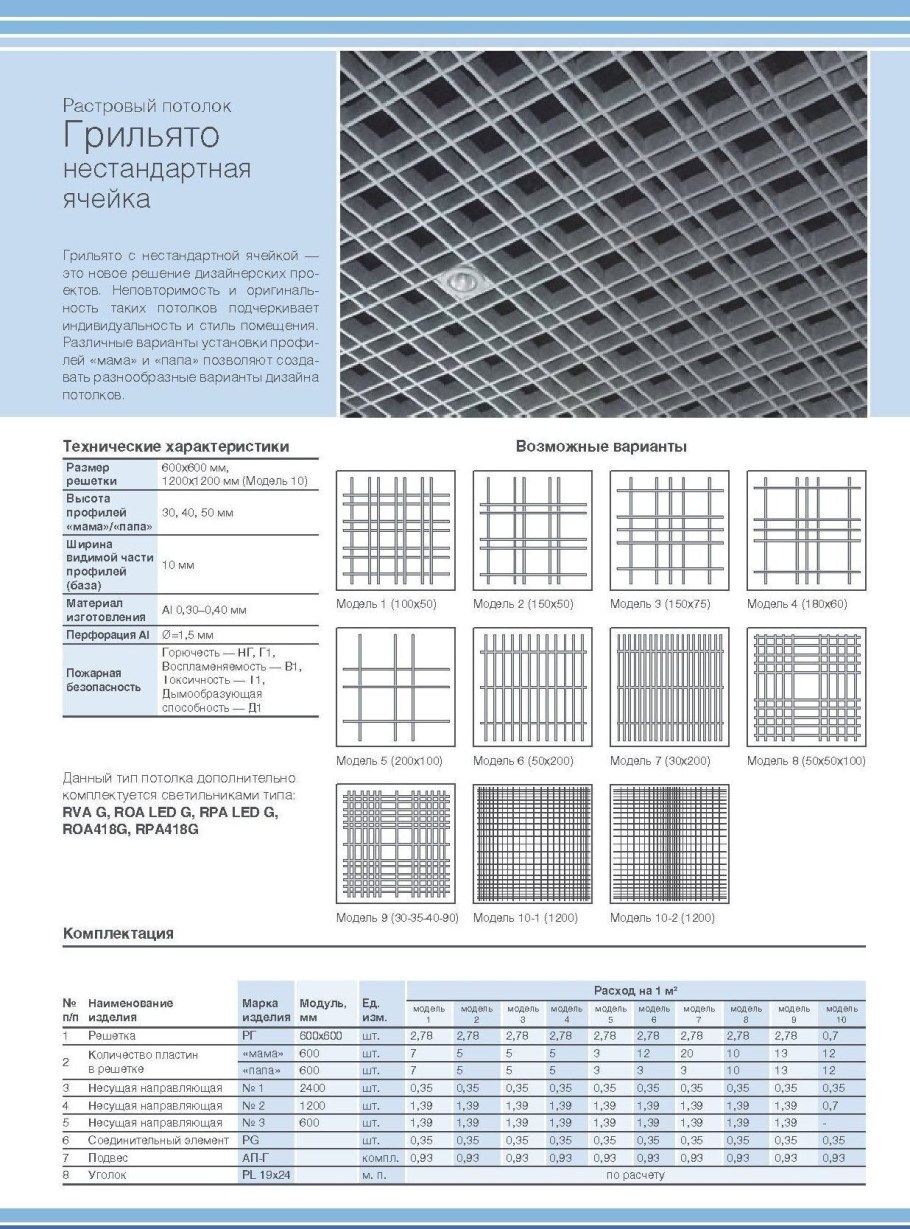 Потолок Армстронг п112