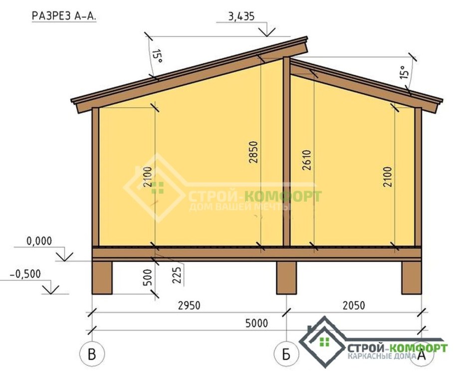 Хозблок 3х4 чертежи список материалов