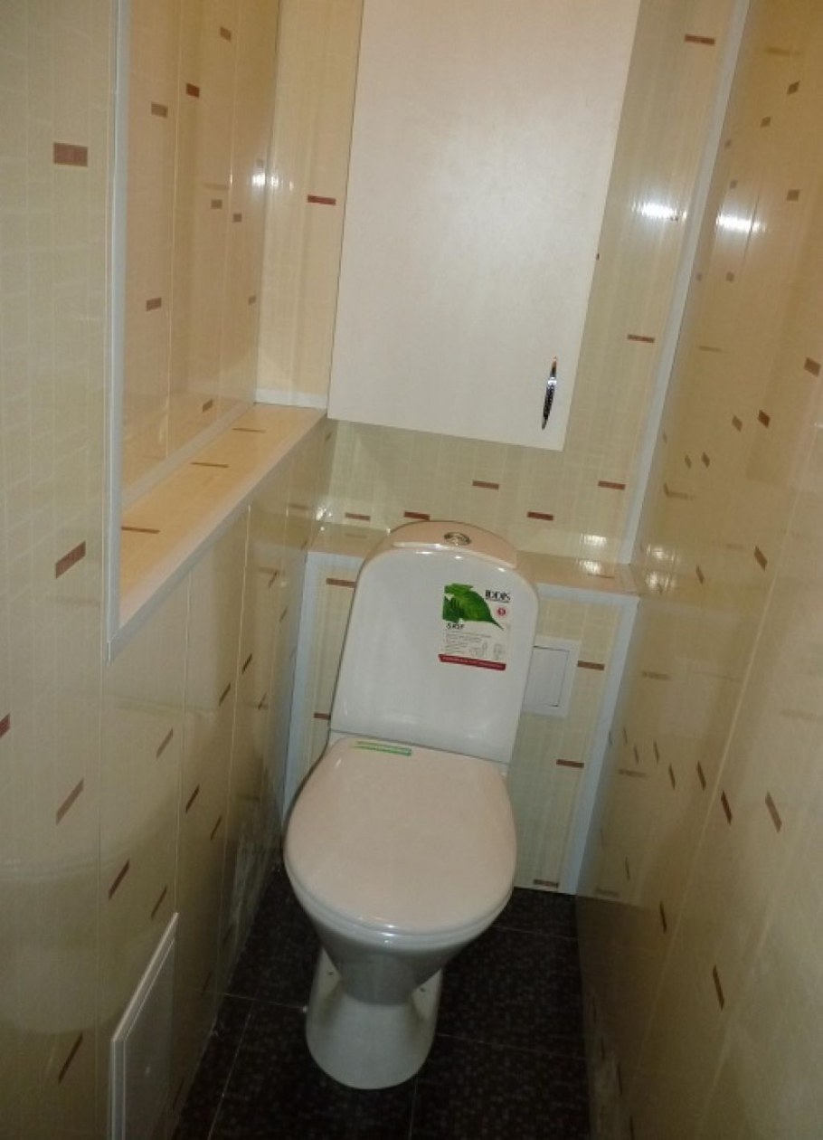 Отделка ванной комнаты и туалета