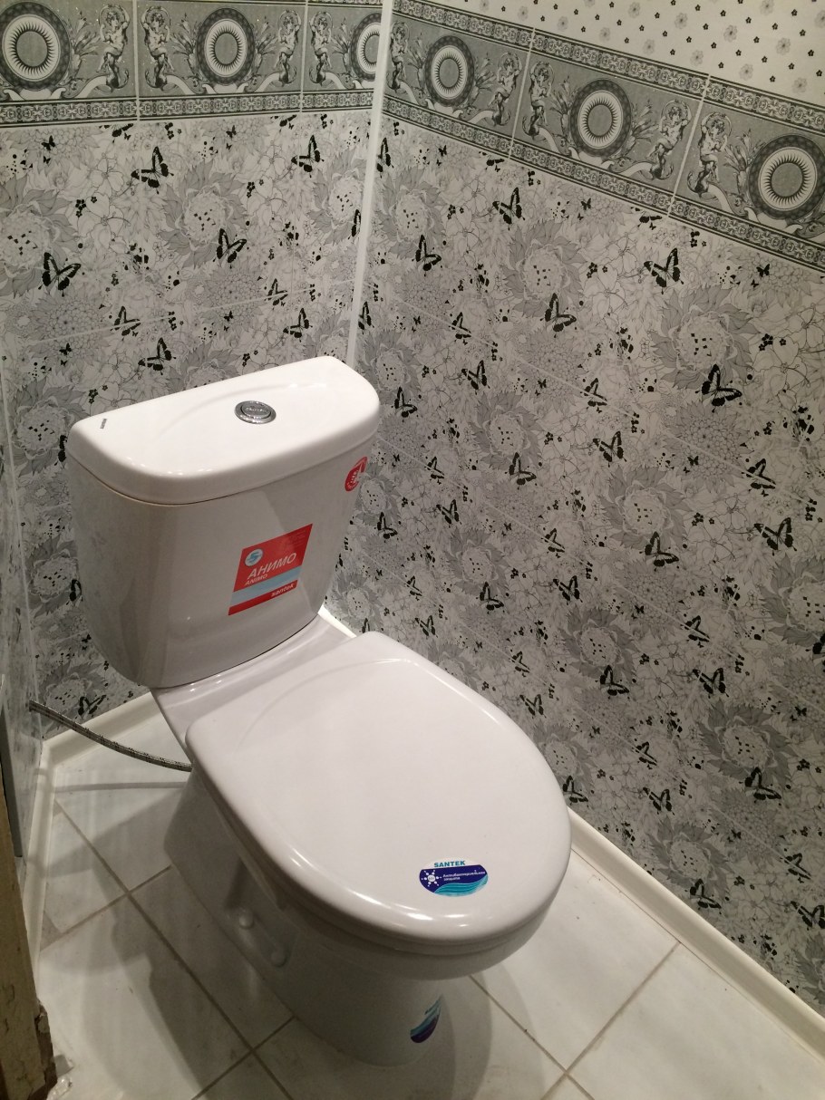 Панели пластиковые стеновые для туалета