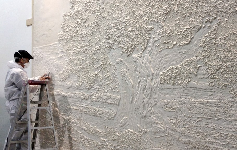 Венецианская штукатурка фактурная