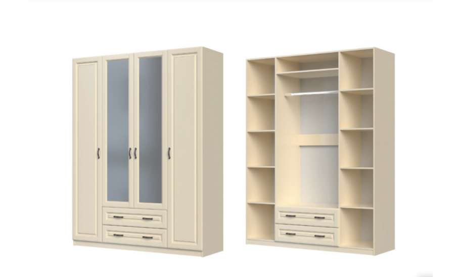 Комод Грация белый Браво мебель