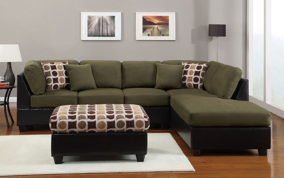 Emerald Velvet Sofa подушки