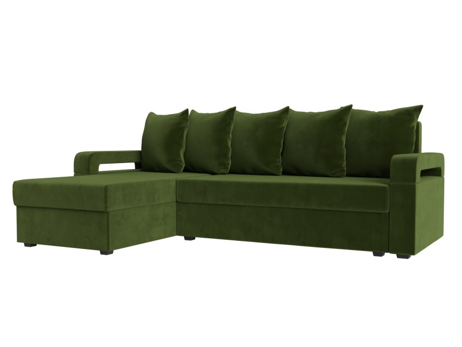 Салатовый диван в интерьере