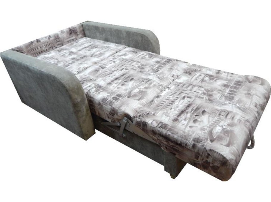 Мини диван коричневый