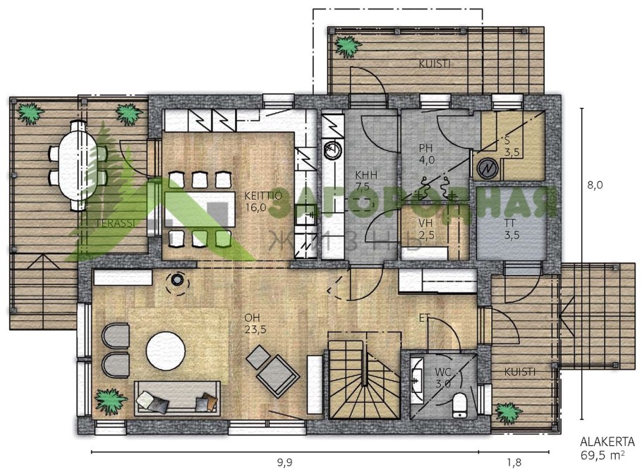 Практичная планировка
