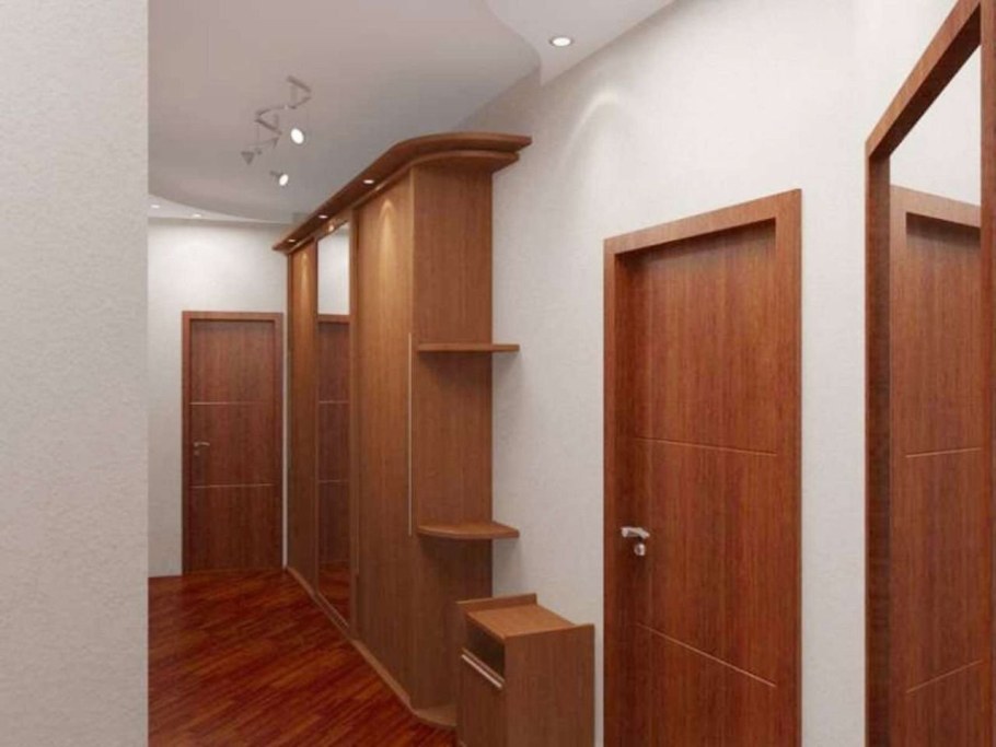 Шкаф в узкую прихожую в хрущевке