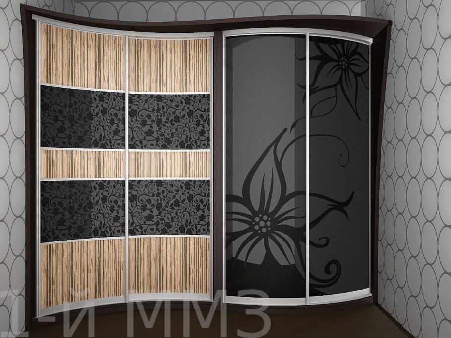 Шкаф радиусный venta 0933