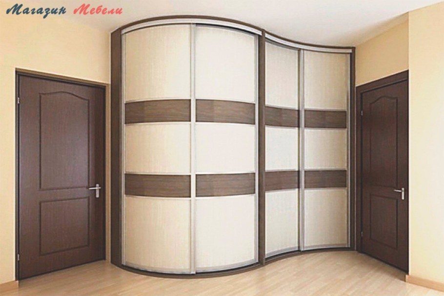 Шкаф Рамир радиусный угловой