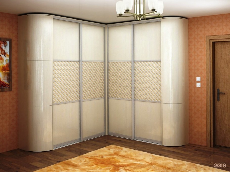 Красивые угловые шкафы