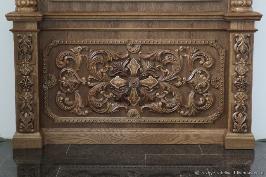 Художественная резьба po derevu