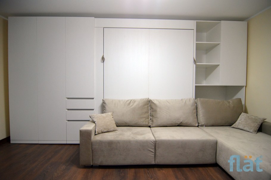 Шкаф кровать с диваном