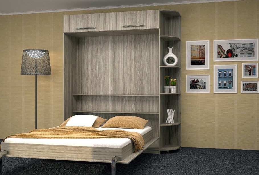 Шкаф-кровать диван трансформер TRANSMEB блюз