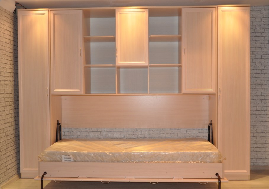 Шкаф-кровать диван трансформер TRANSMEB блюз