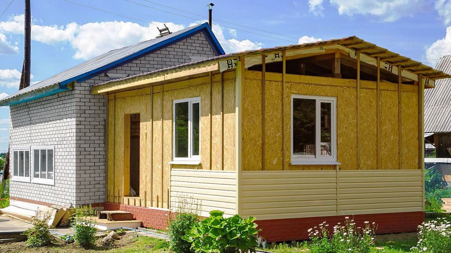 Душевая кабина в каркасном доме