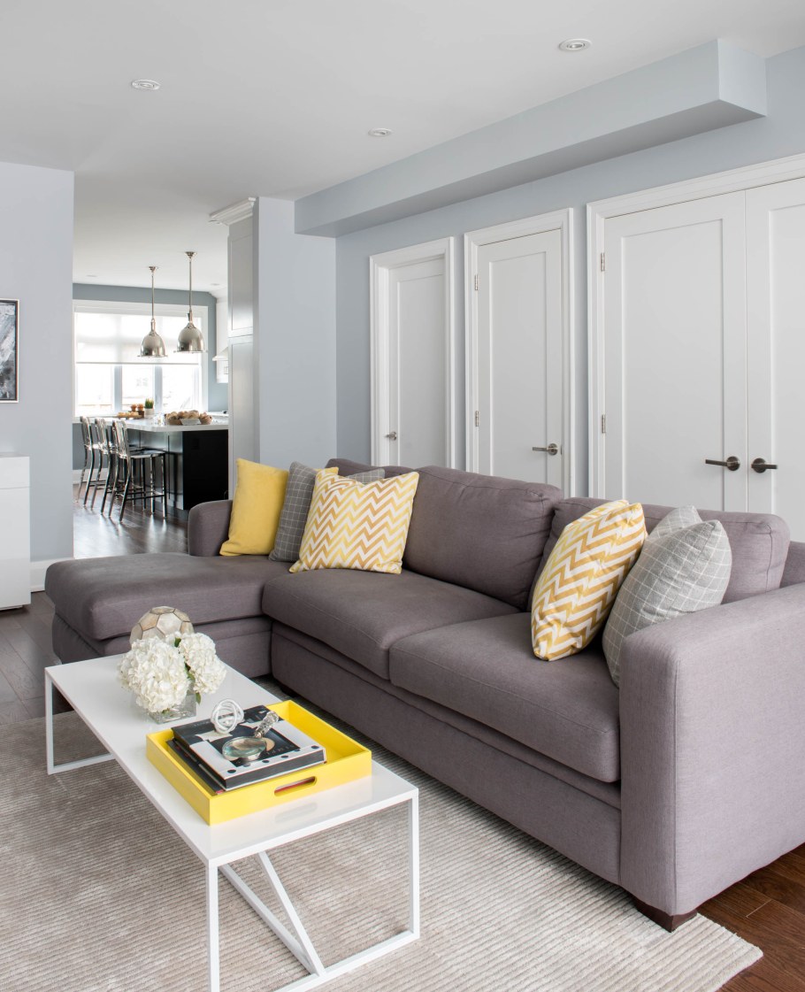 Диван Сканди грей серого цвета