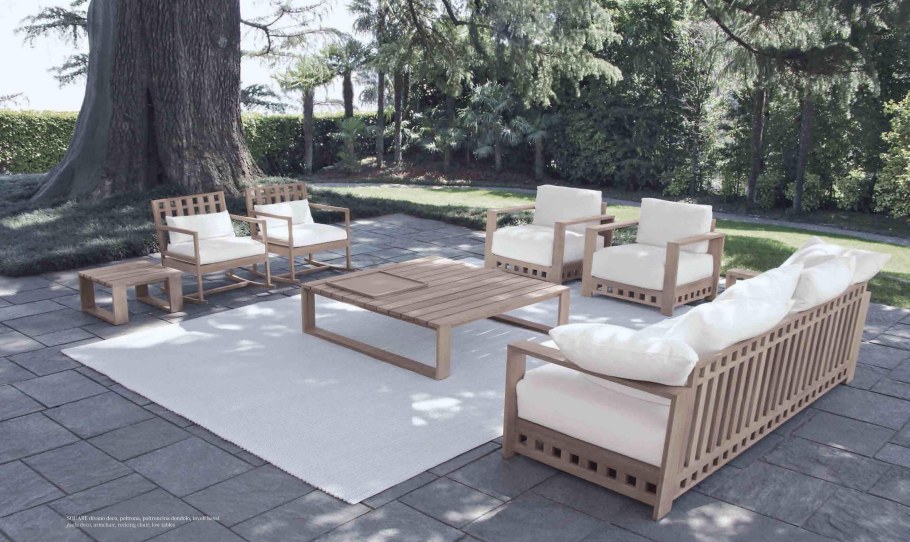 Мебель для террасы из дерева