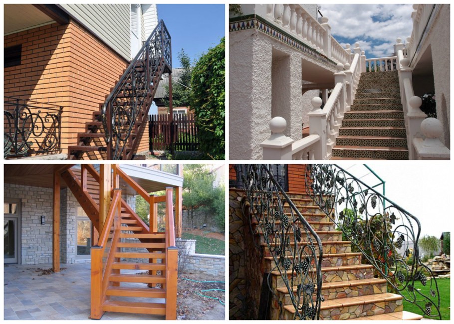 Винтовая деревянная лестница ДЛС-034 С металлом