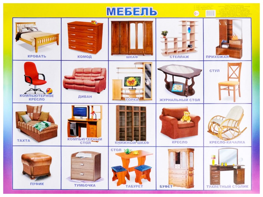 Мебель задания