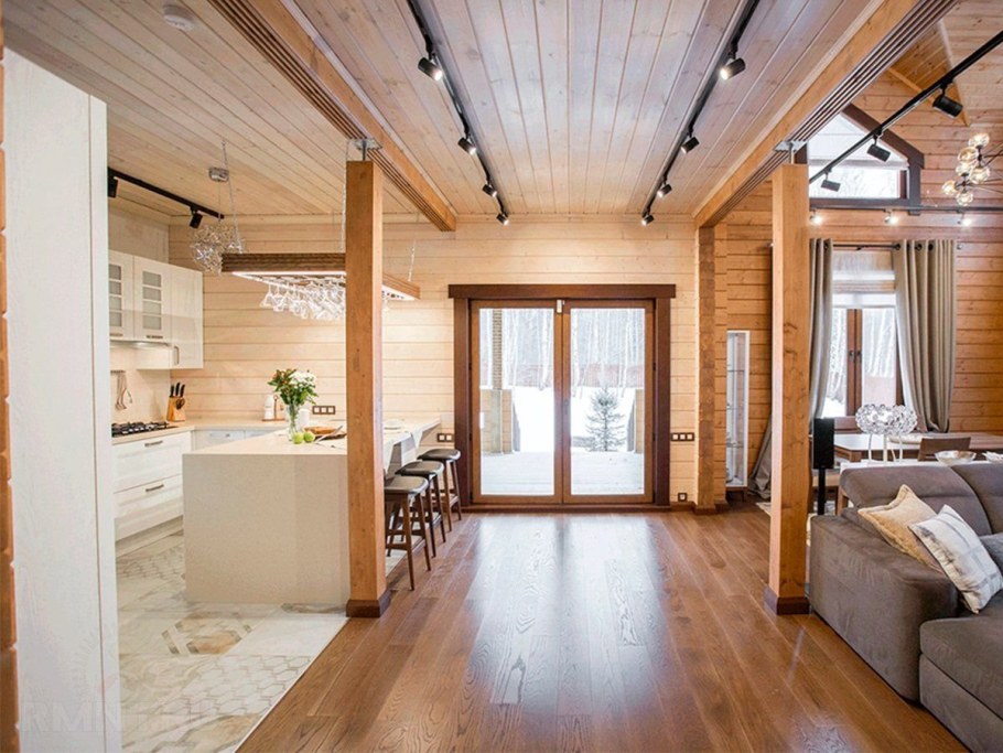 Освещение в деревянноммдоме