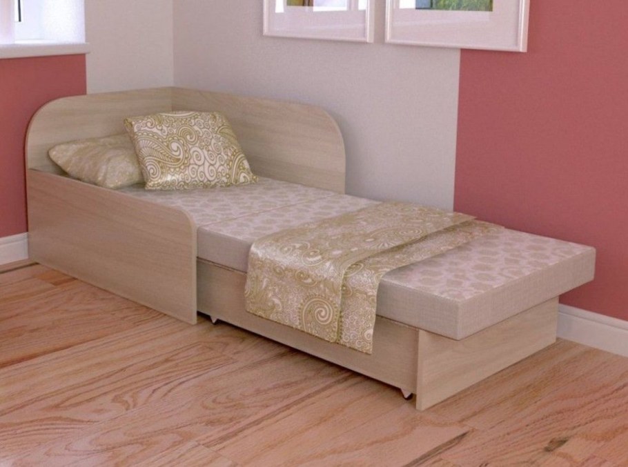 Детский диван розовый