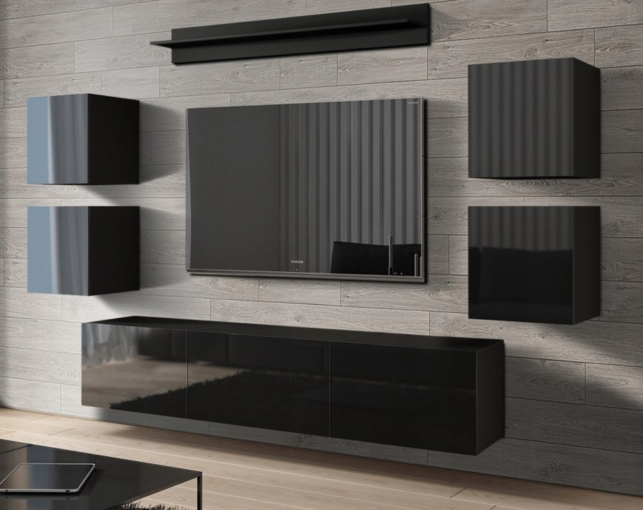 Подвесная полка под телевизор