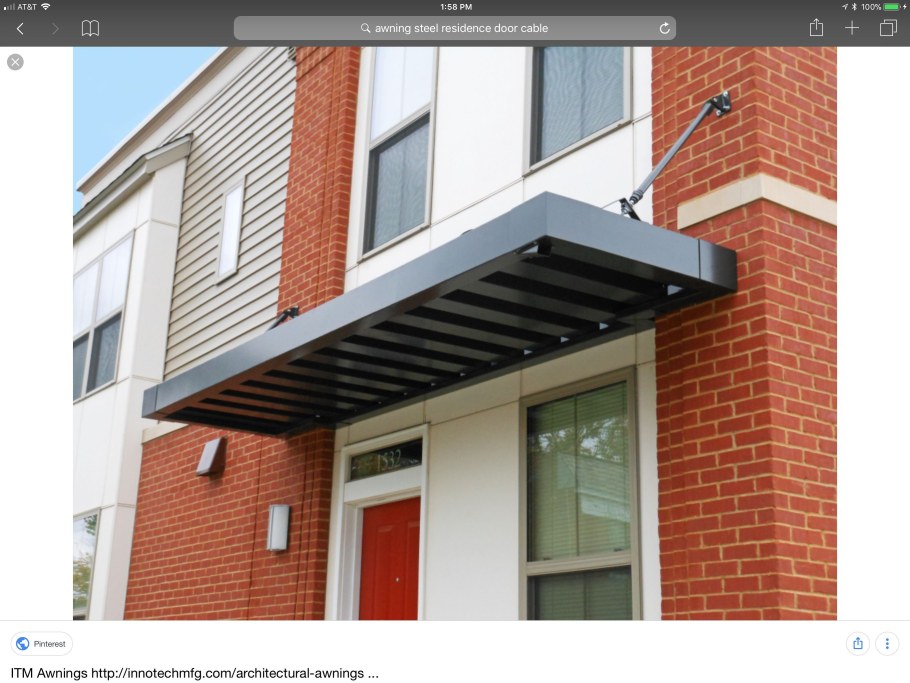 Консольный козырек