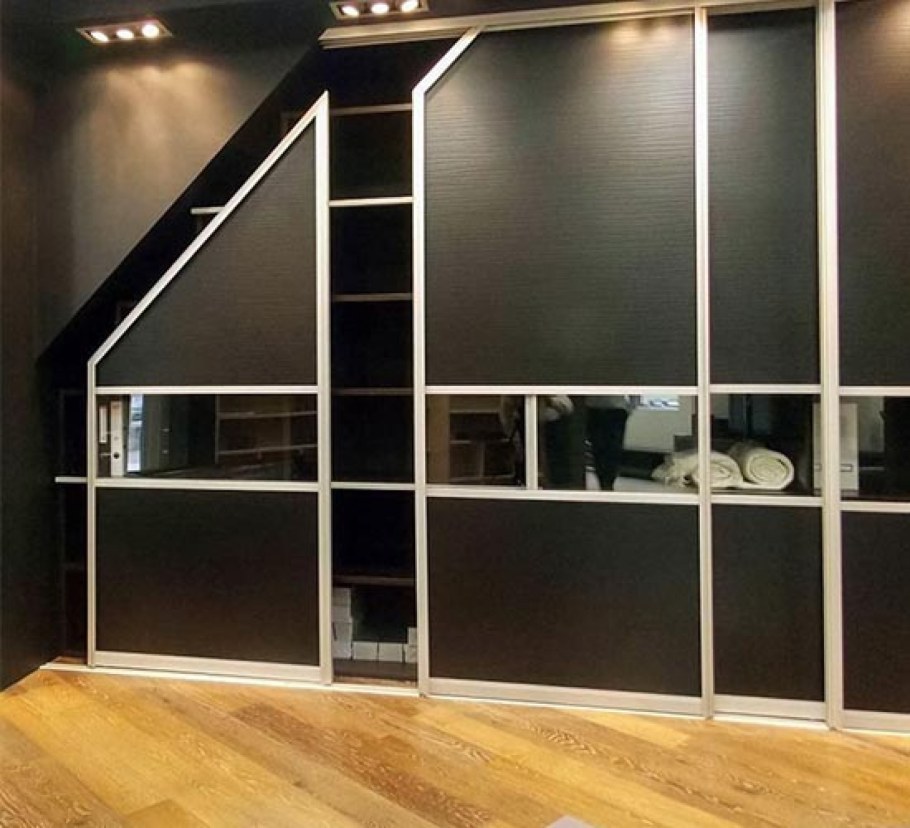 Мансардные двери купе аристо