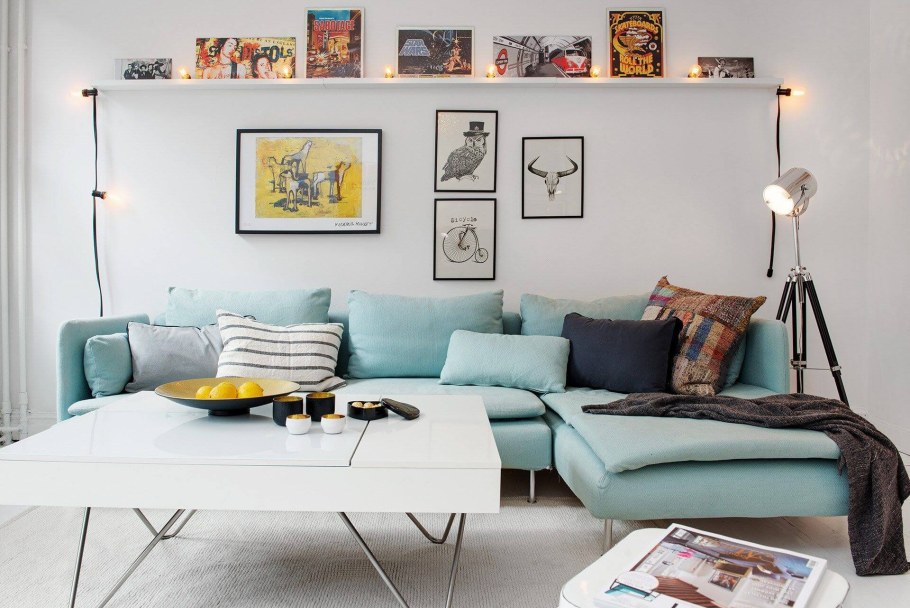 Яркий Скандинавский интерьер