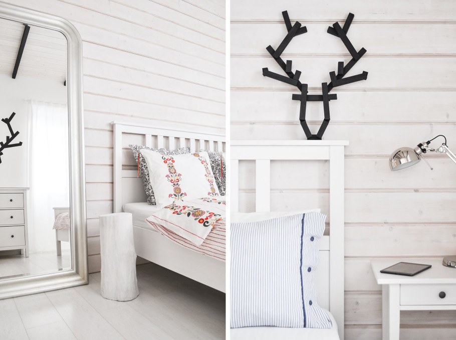 Сканди интерьер вагонка