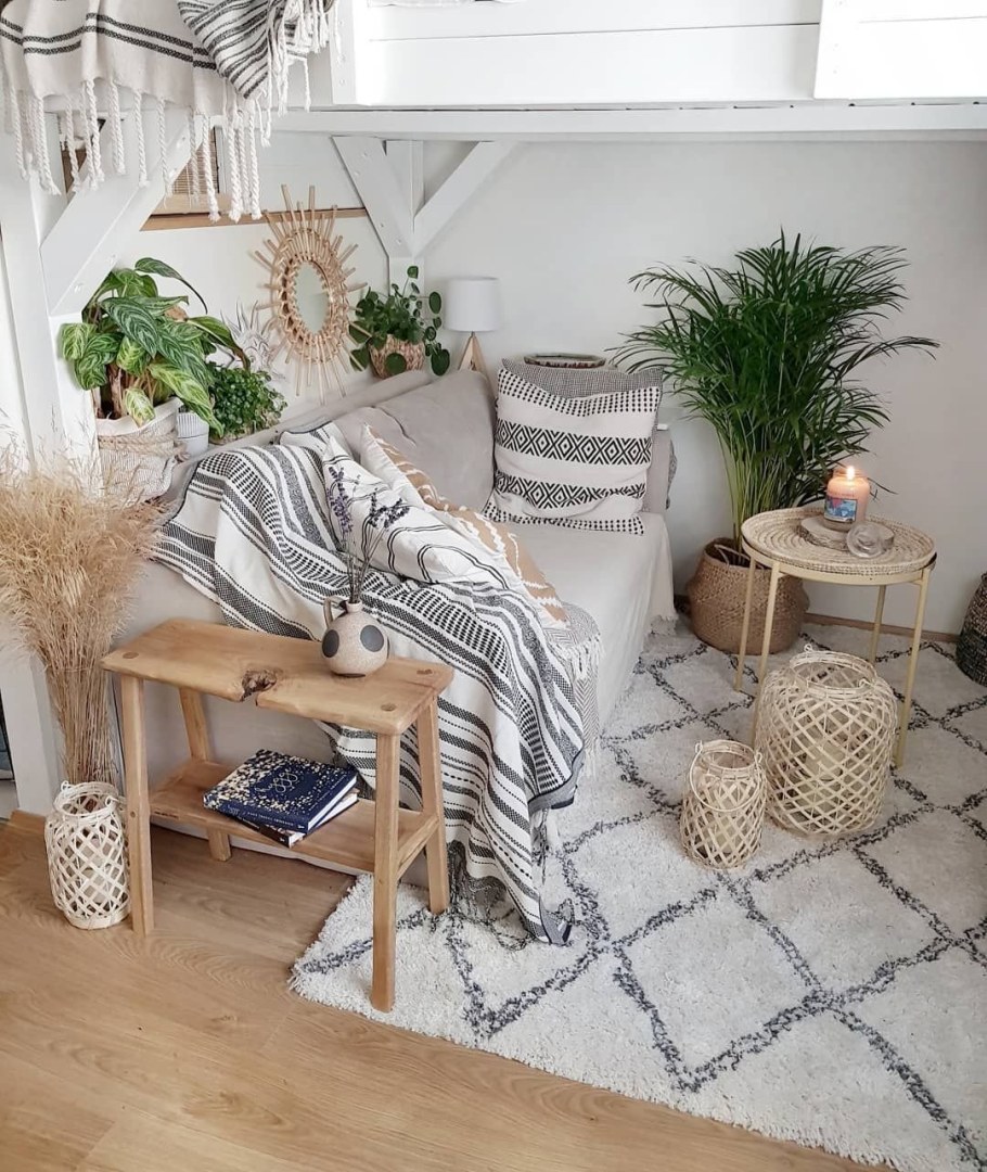 Рождественский камин в Сканди стиле