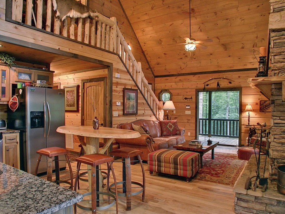 Интерьер дачного домика