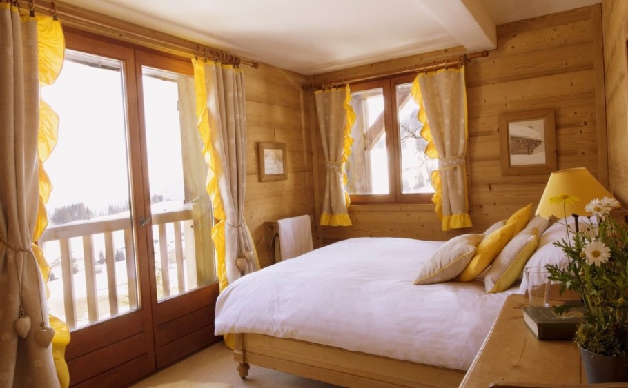 Шторы в деревенском стиле