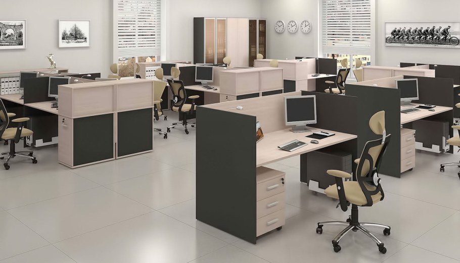 Стойка ресепшн орех. 3850*1100*1200 Стойка ресепшн орех. 3850*1100*1200